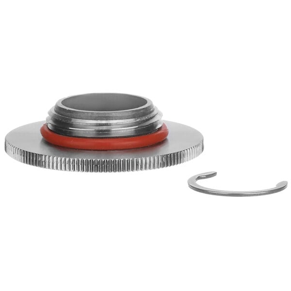 A metal Jackson Rinse Arm Kit with a red ring.