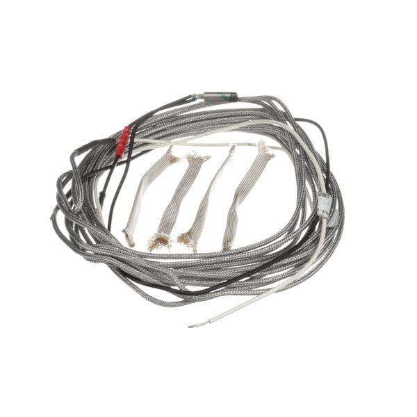 An American Panel heater wire with a wire connector.