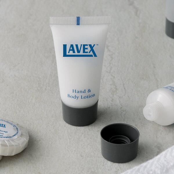 Lavex 0.75 oz. Hotel and Motel Hand and Body Lotion - 288/Case