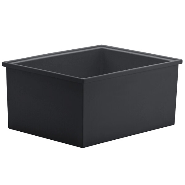 A black rectangular Bon Chef EZ Fit Smart Bowl.