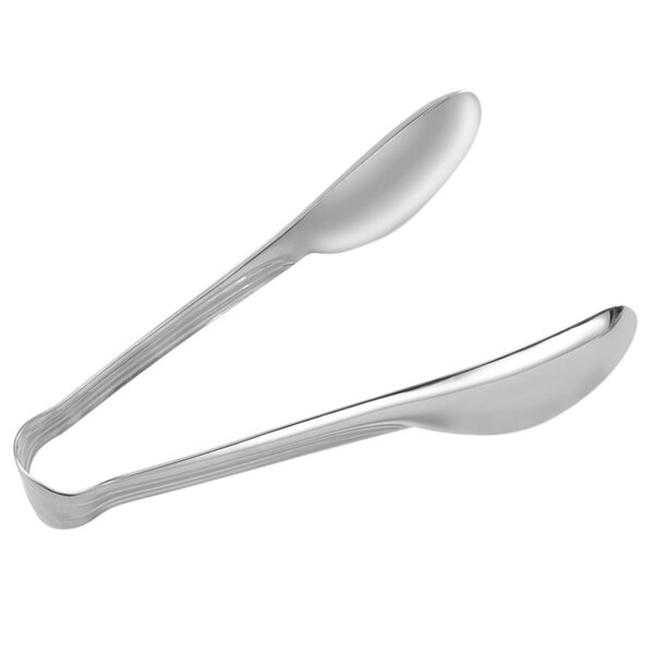Walco Ultra stainless steel small serving tongs.