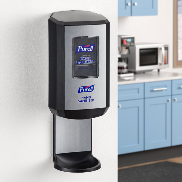 Purell® 6524-01 CS6 1200 mL Black Automatic Hand Sanitizer Dispenser