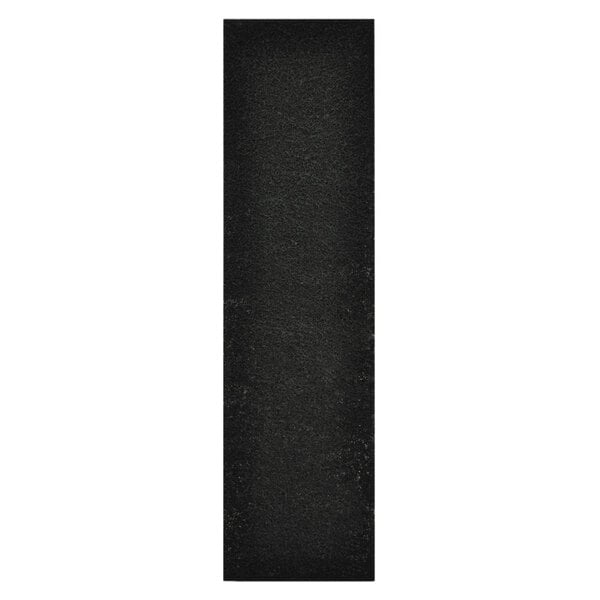A black rectangular Fellowes carbon filter pack.