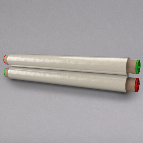A Xyron clear laminate cartridge in plastic wrap with green and red accents.