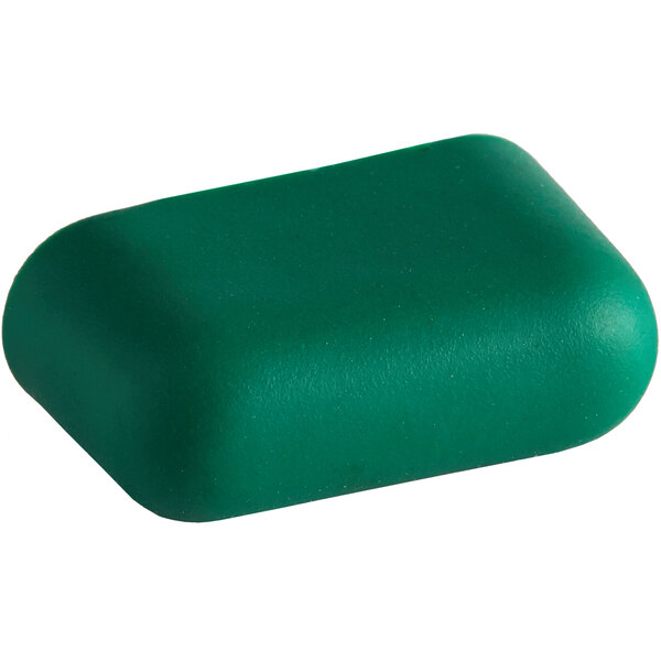 A green rectangular Garde Rubber Base Cup Cover.