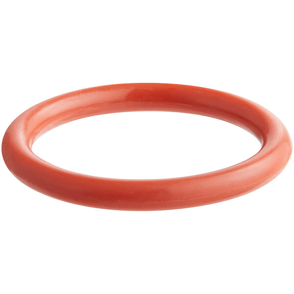 An orange plastic O-ring for a Carnival King RWS35 food warmer.