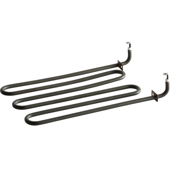 An Avantco heating element with three metal heaters.