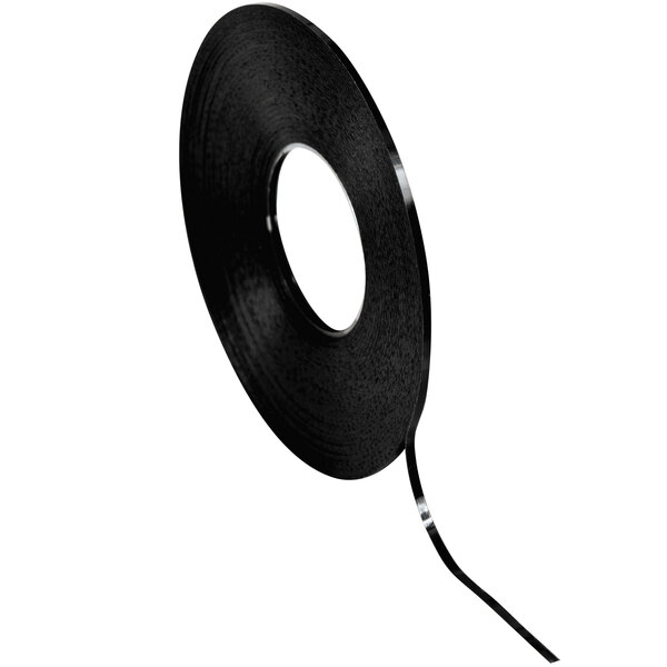 A roll of Chartpak matte black graphic tape.