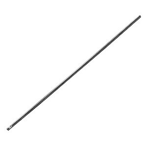 A long thin metal rod with a black tip.