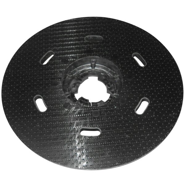 A black Minuteman 18" Perma Grip pad driver with holes in it.