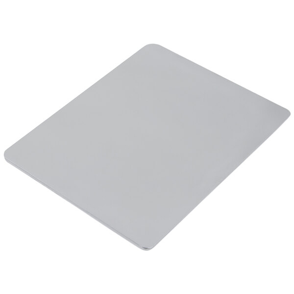 A rectangular Bon Chef pewter-glo tile.