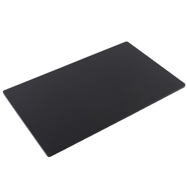 A black rectangular Bonstone tile.