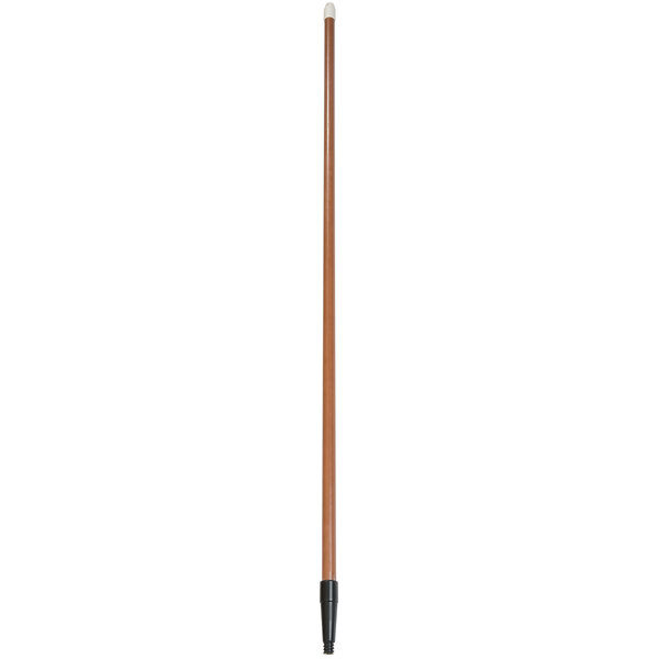 A brown Carlisle Sparta Spectrum fiberglass pole with a black tip.