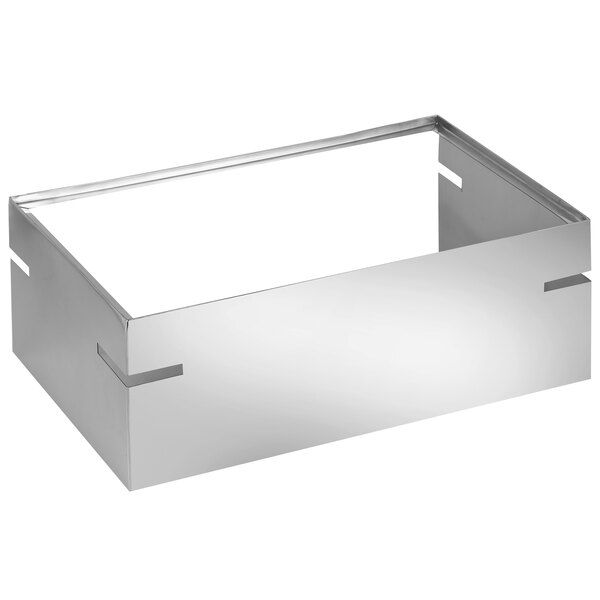 An Eastern Tabletop stainless steel action station stand.