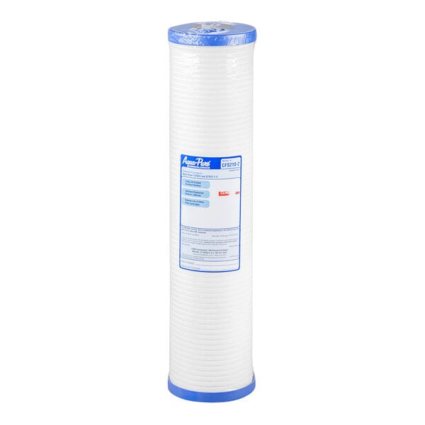 3M Water Filtration Products CFS210-2 20" High Flow Retrofit Sediment Reduction Drop In Cartridge - 5 micron and 45 GPM