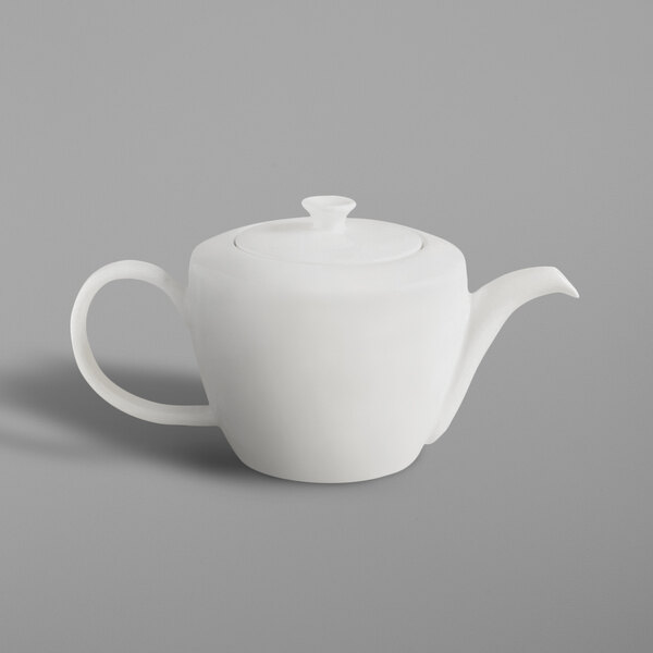 A RAK Porcelain ivory teapot and lid.