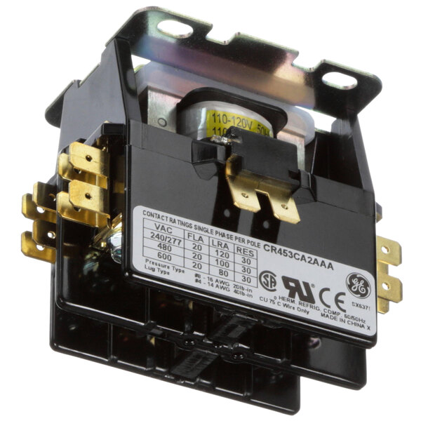 A black and gold Jackson contactor.