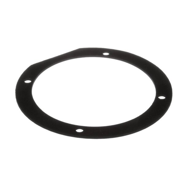 A black Jackson motor mount gasket with holes.