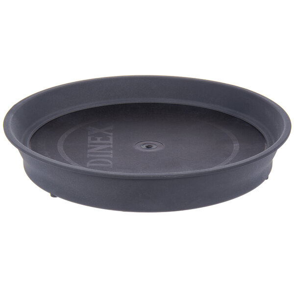 A Dinex graphite grey induction base with a round plastic lid.