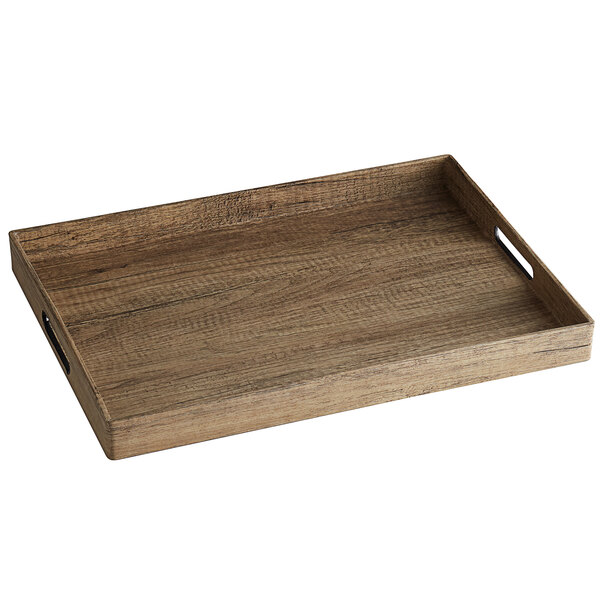 An American Atelier poplar room service tray with handles.