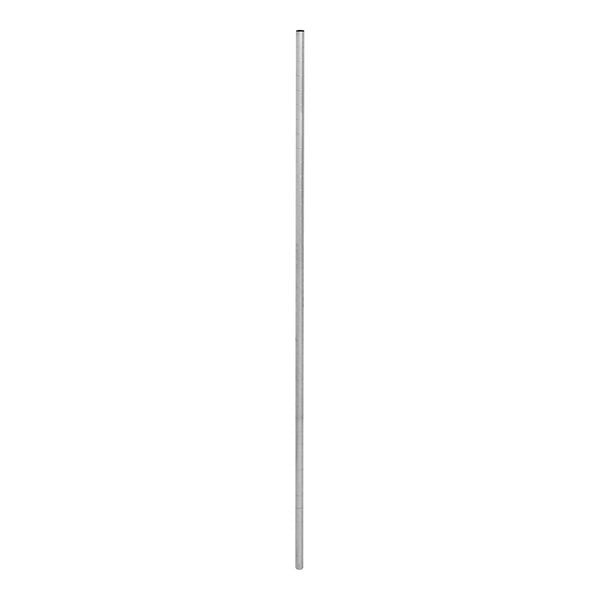 An 84" long thin metal pole.