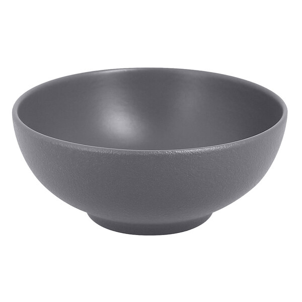 A RAK Porcelain Neo Fusion stone gray bowl.