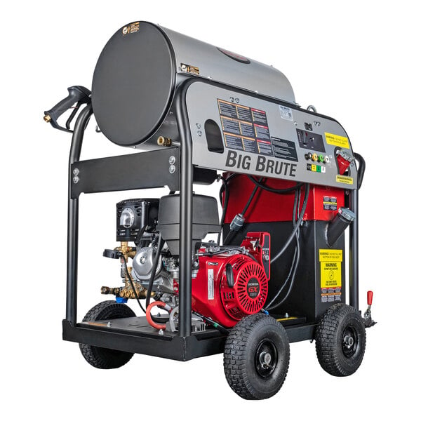 A Simpson Big Brute gas pressure washer with a Honda engine.