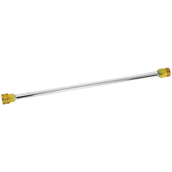 A Simpson 31" pressure washer extension arm, a long metal rod with a yellow handle.