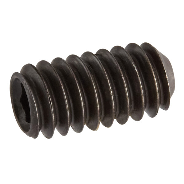 A Sunkist hex screw with a black head and shaft.
