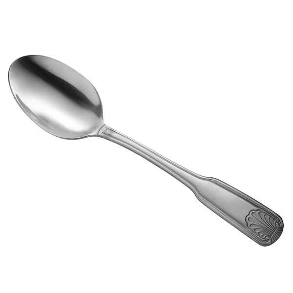 A Libbey Brandware stainless steel tablespoon with a handle.