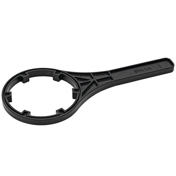 A black plastic Everpure spanner wrench with a handle.
