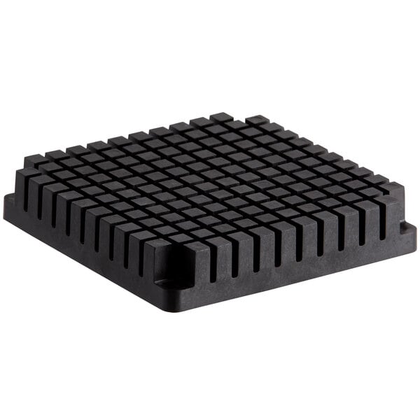A black square push block with small squares on it.