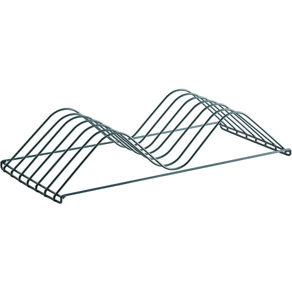 A Regency wire rack with a curved design.