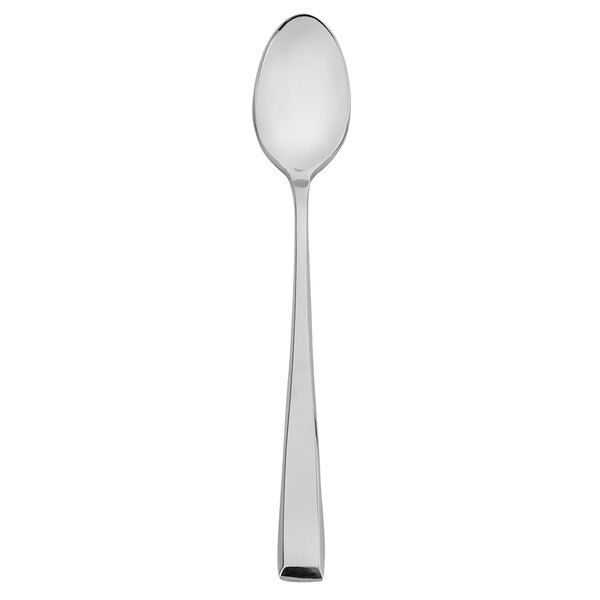 A silver Walco Baypoint iced tea spoon with a long handle.