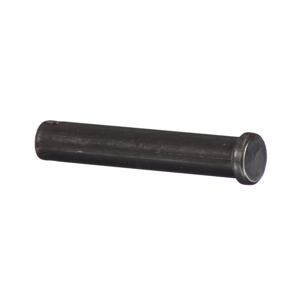 A black metal clevis pin with a long handle.