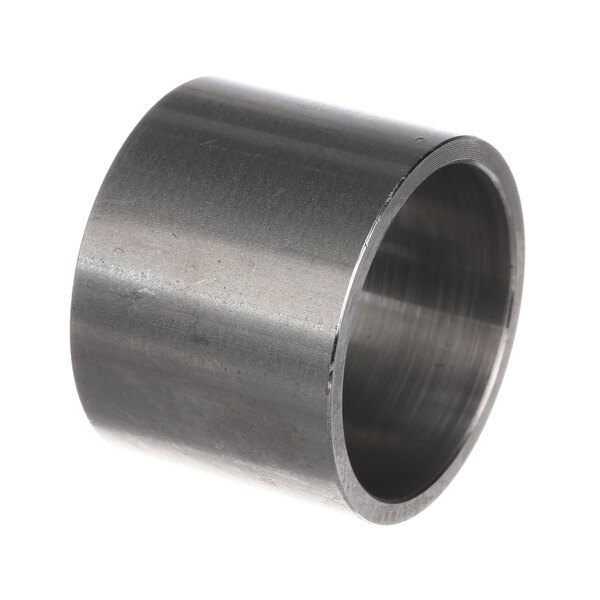 A close-up of a Hobart stainless steel cylindrical spacer.