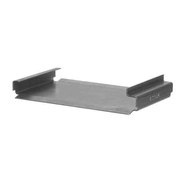 A Middleby Marshall blank metal plate with brackets.