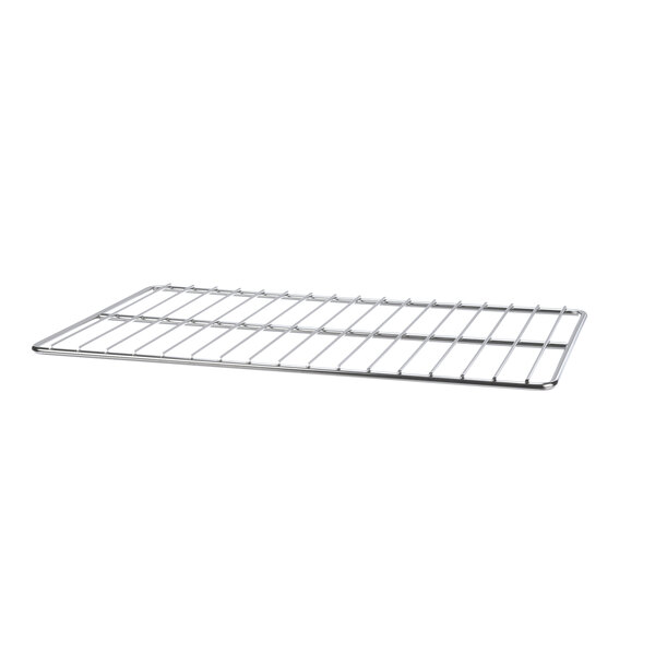 An Electrolux metal grid rack on a white background.