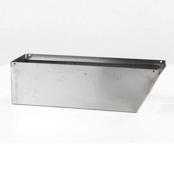 A Groen stainless steel panel cover with a handle.