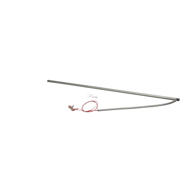 A Winholt cutting rod with a red wire attached.