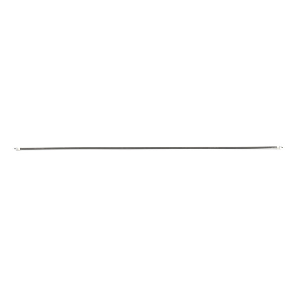 A long thin metal rod with a black line.