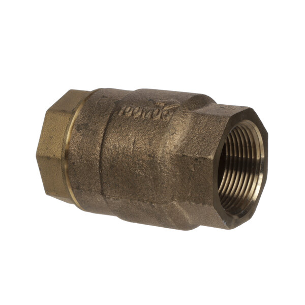 A brass threaded Gaylord check valve.