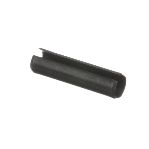 A black plastic tube with a handle on it.