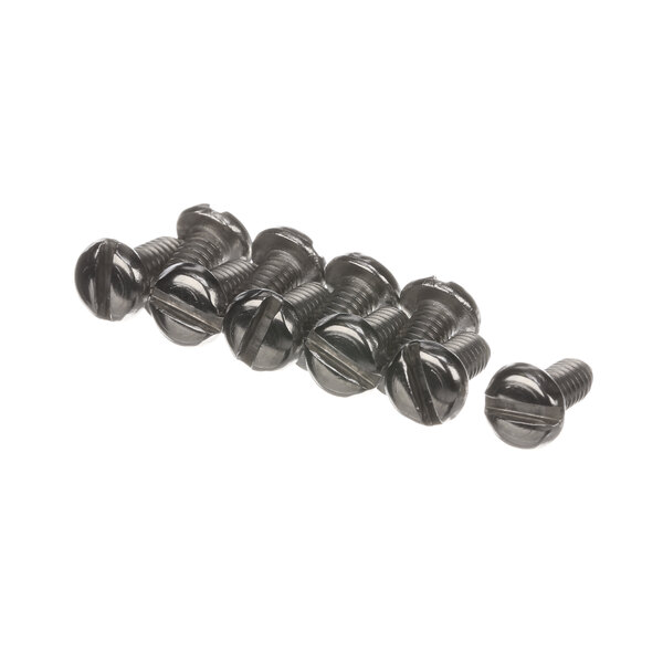 A pack of ten A J Antunes screws on a white background.