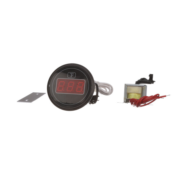 A Winholt LED digital thermometer with wires.