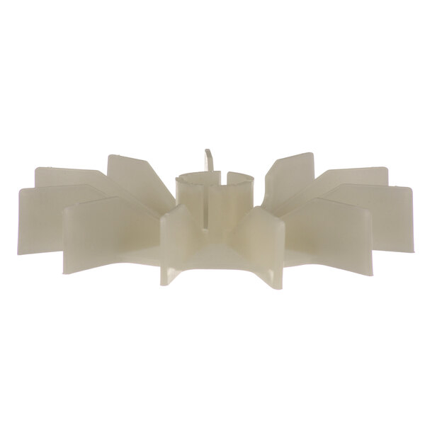 White plastic fan blades for a Hobart Cooling Fan.