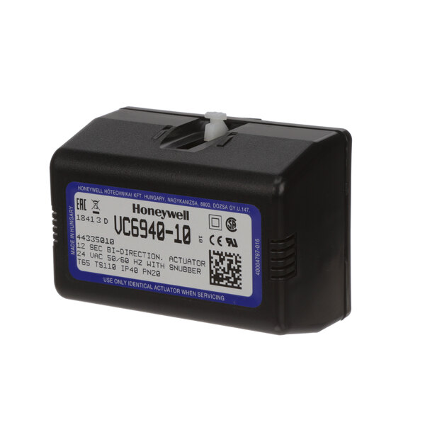 A black rectangle with a white label reading "Rinnai 3Way Valve Actuator"