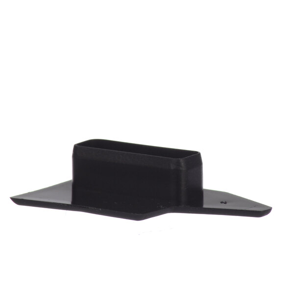 A black rectangular Hobart slideway cap on a white background.