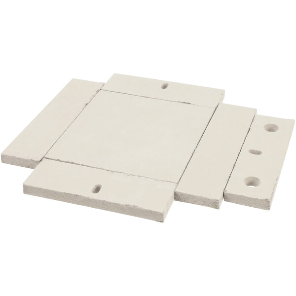 A white rectangular Electrolux cooking chamber insulation kit with holes.