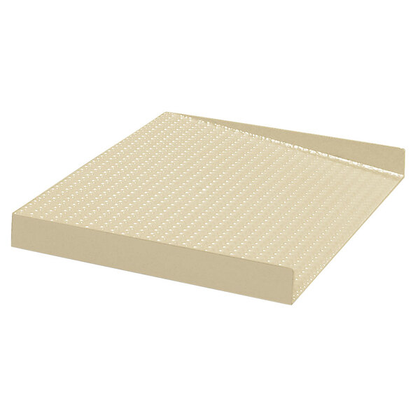 A white rectangular ramp with holes for Cardinal Detecto FH-555F-204 Series Industrial Floor Scale.